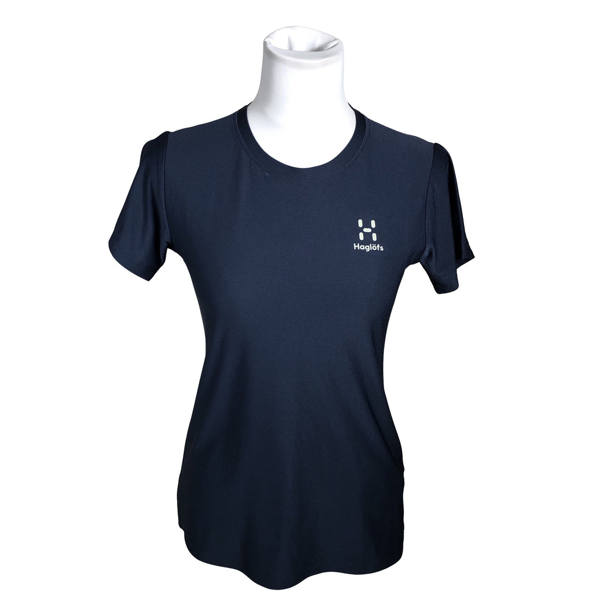Unisex Haglöfs - Sports shirt, short sleeve, size 36 - Blue (1)
