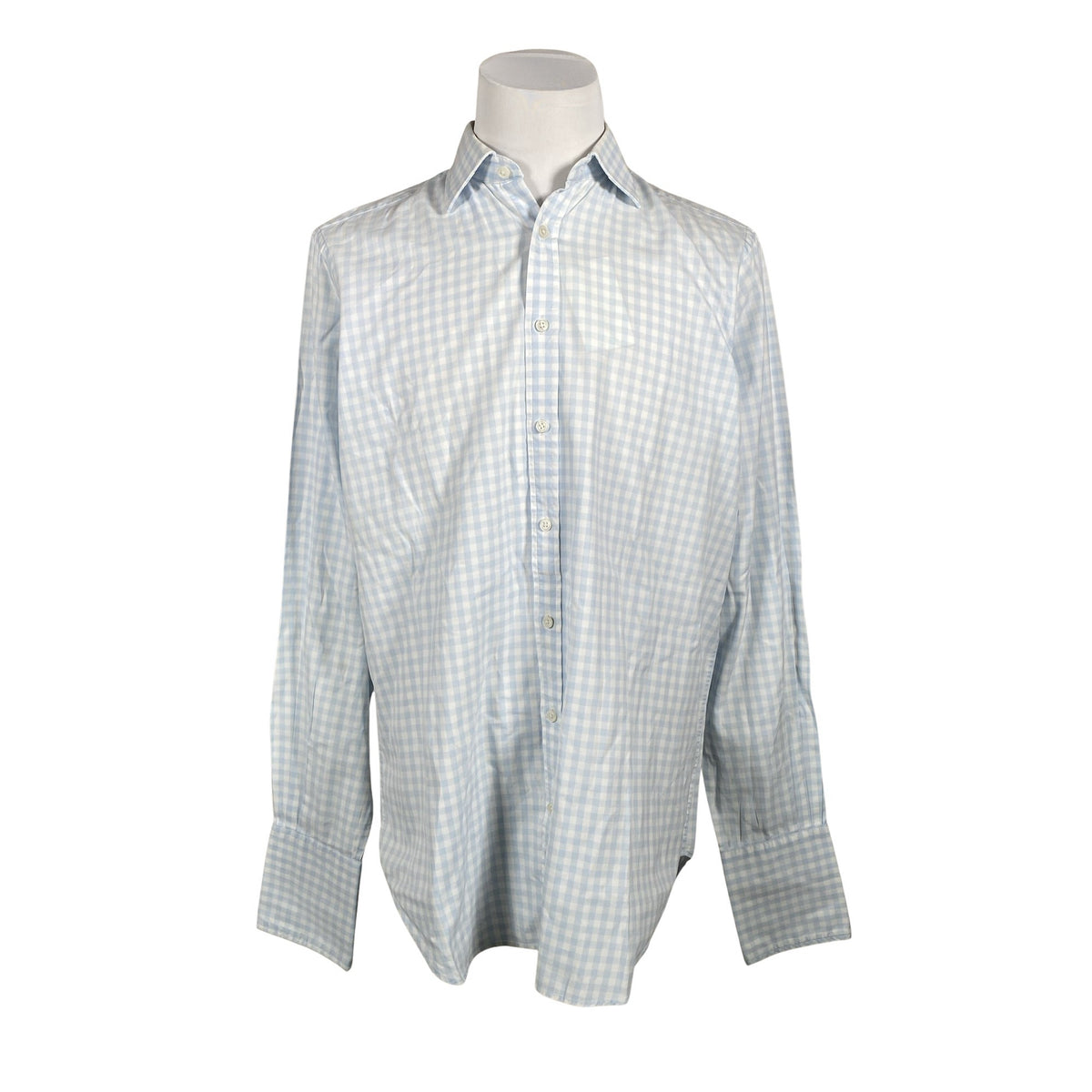 Unisex T.M. Lewin - Collared shirt, size L - Light blue (1)