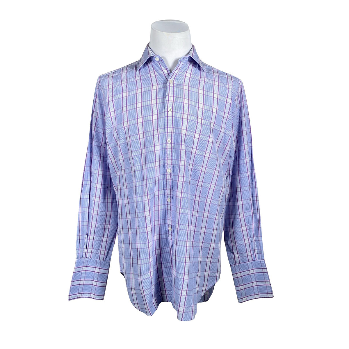 Unisex T.M. Lewin - Collared shirt, size L - Light blue (1)