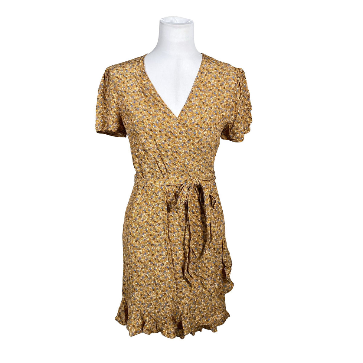 Unisex Samsoe&Samsoe - Schiffon dress, size 38 - Brown (1)