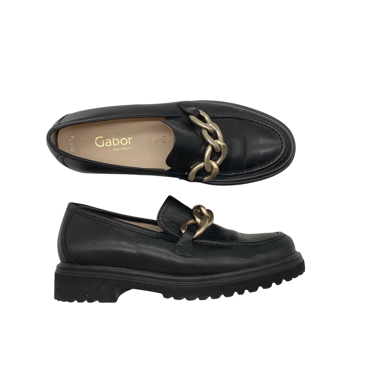 Unisex Gabor - Loafers, size 41 - Black (1)