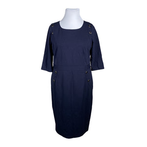 Unisex Safran - Tricot dress, size 42 - Blue (1)