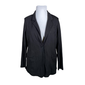 Unisex Zizzi - Sweat jacket, size 44 - Black (1)