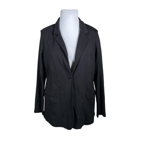 Unisex Zizzi - Sweat jacket, size 44 - Black ()