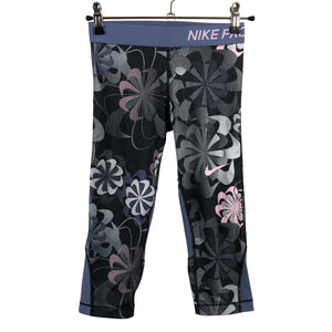 Unisex Nike - Sports capri pants, size 146 - 152 - Gray (1)