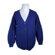 Unisex Handmade - Cardigan, size 44 - Blue ()