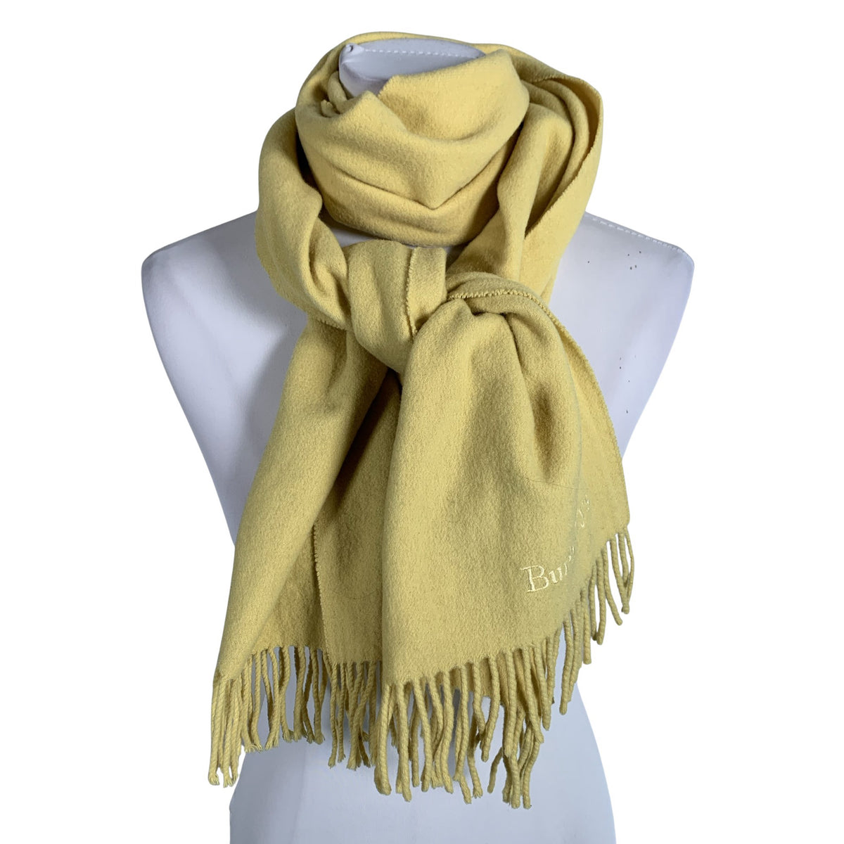 Unisex Burberrys' - Scarf, size Ei kokoa - Yellow (1)
