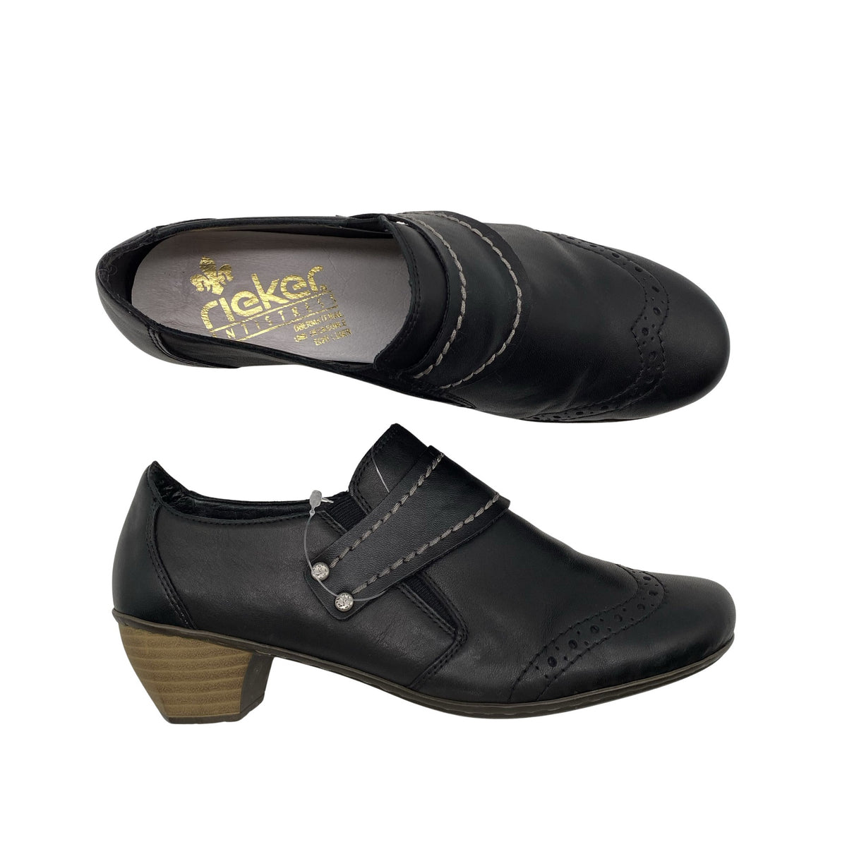 Unisex Rieker - Walking shoes, size 38 - Black (1)