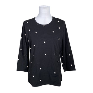 Unisex Nanso - Tricot shirt, size 40 - Black (1)