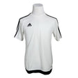Unisex Adidas - Sports shirt, short sleeve, size M - White ()