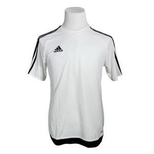 Unisex Adidas - Sports shirt, short sleeve, size M - White (1)