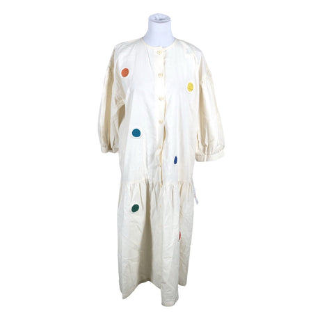 Unisex Unica Fashion - Maxi dress, size 38 - Natural white ()
