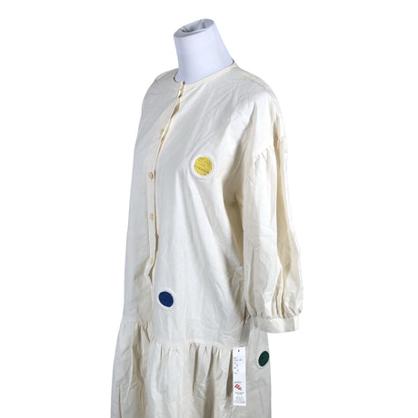 Unisex Unica Fashion - Maxi dress, size 38 - Natural white (2)