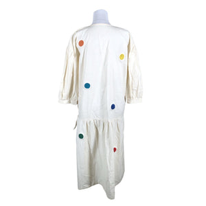 Unisex Unica Fashion - Maxi dress, size 38 - Natural white (3)