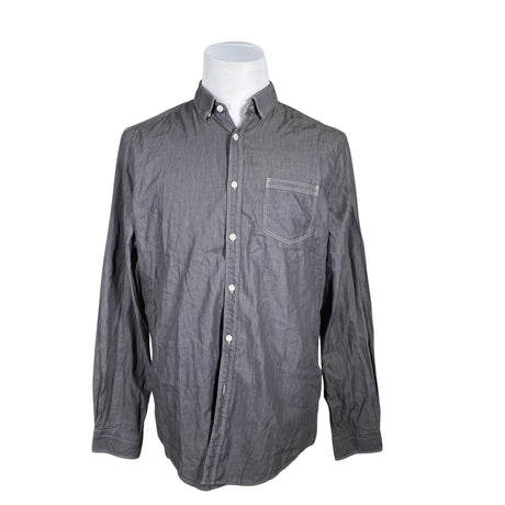 Unisex Esprit - Collared shirt, size L - Gray ()