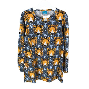 Unisex me&i - Tricot dress, size 134 - 140 - Light blue (2)