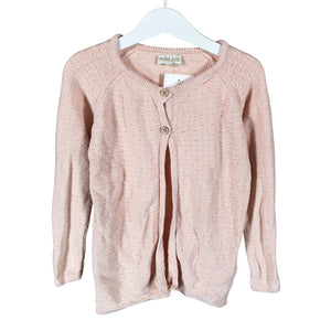 Unisex POMPdeLUX - Cardigan, size 110 - 116 - Light pink (1)