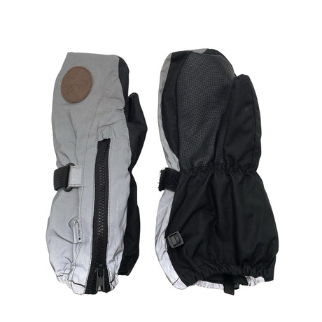 Unisex Jonathan - Winter gloves, size 5 - 8 vuotta - Silver ()