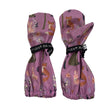 Unisex Jonathan - Rain mittens, size 5 - 8 vuotta - Light pink ()