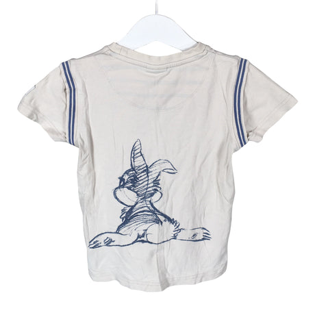 Unisex Polarn O. Pyret - T-shirt, size 92 - 98 - Beige (2)