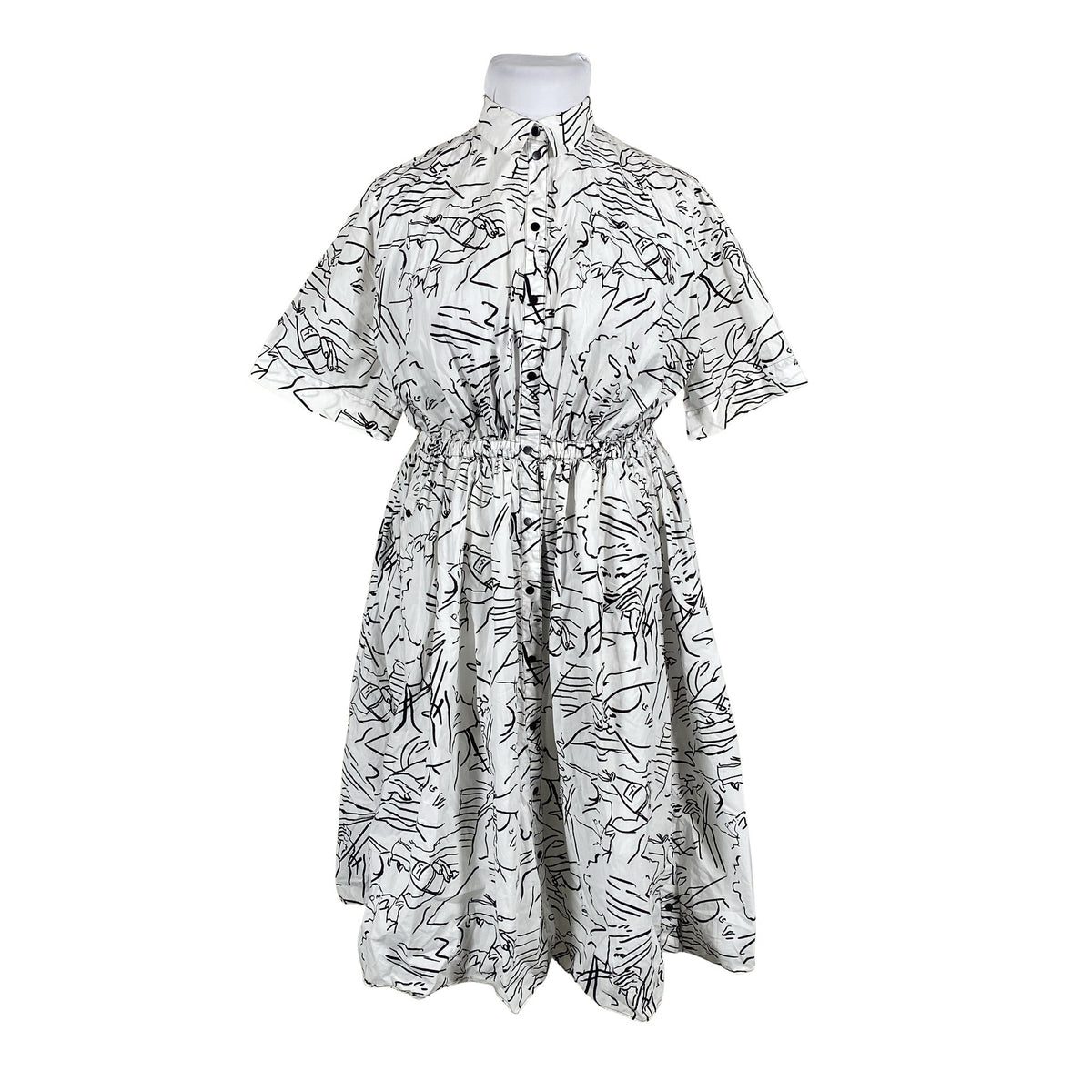 Unisex Kenzo - Dress, size 40 - White (1)