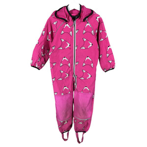 Unisex Jonathan - Soft shell jumpsuit, size 98 - 104 - Pink (1)