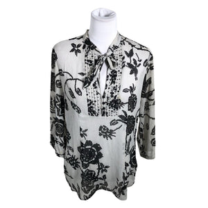 Unisex Mexx - Schiffon tunic, size 40 - Gray (1)