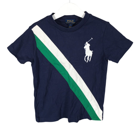 Unisex Polo Ralph Lauren - T-shirt, size 104 - 110 - Blue ()