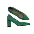 Unisex Selected - High heels, size 39 - Green ()