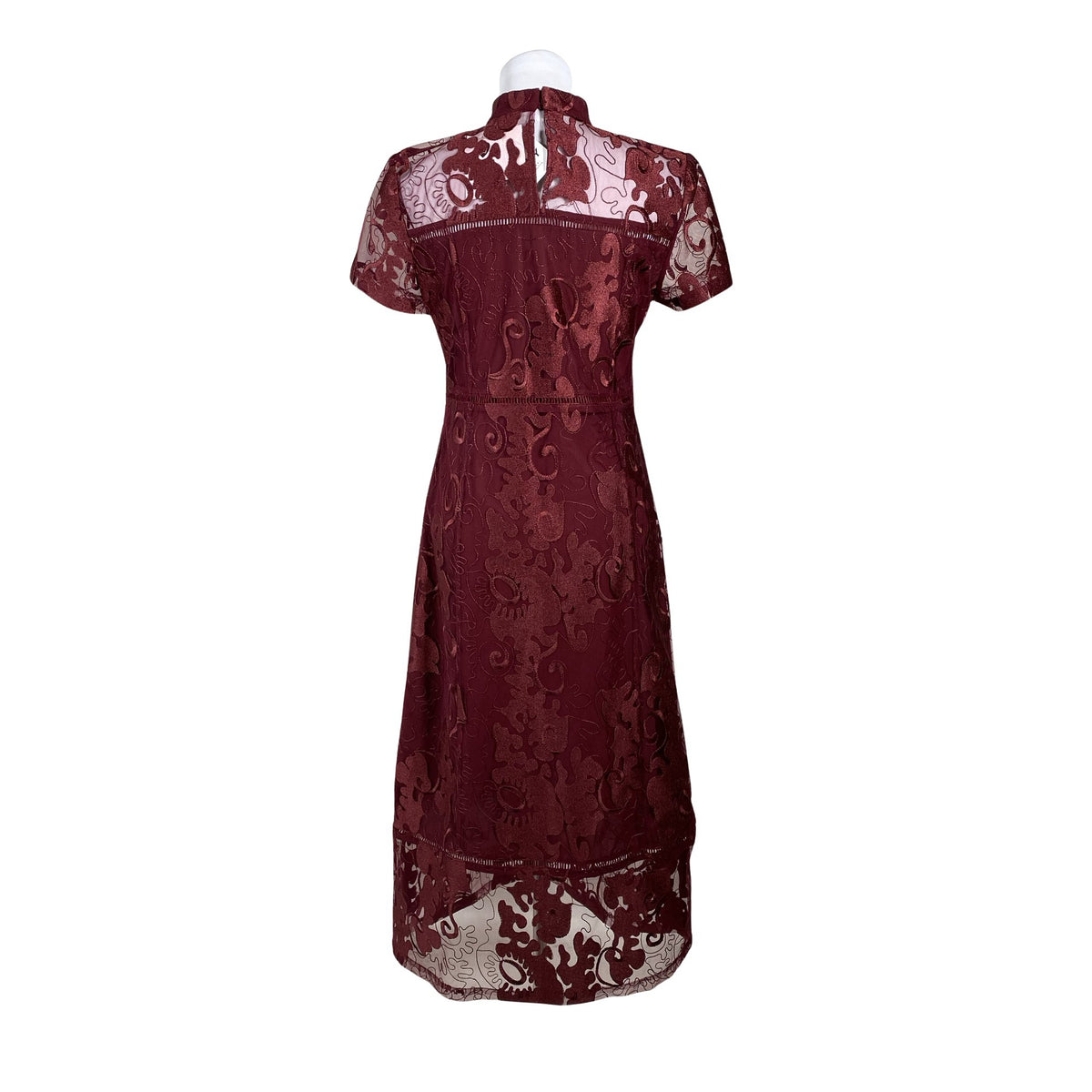 Unisex DAY Birger et Mikkelsen - Party dress, size 38 - Wine red (2)