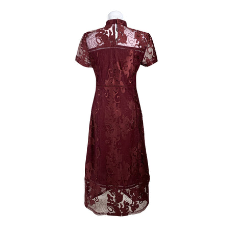 Unisex DAY Birger et Mikkelsen - Party dress, size 38 - Wine red (2)