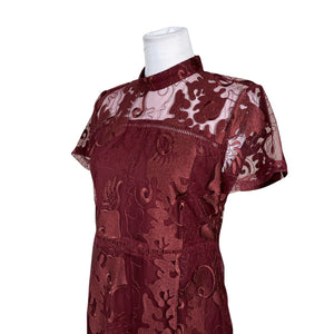 Unisex DAY Birger et Mikkelsen - Party dress, size 38 - Wine red (3)