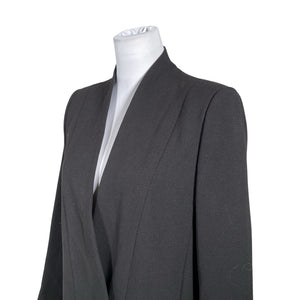 Unisex by Malene Birger - Trench coat, size 38 - Black (3)