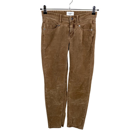 Unisex Cambio - Velvet pants, size 38 - Brown ()