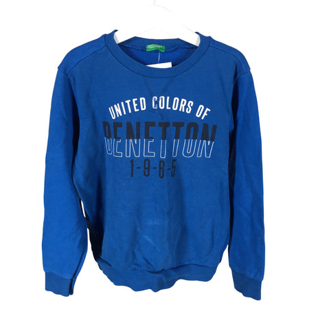 Unisex Benetton - Sweatshirt, size 128 - 134 - Blue ()