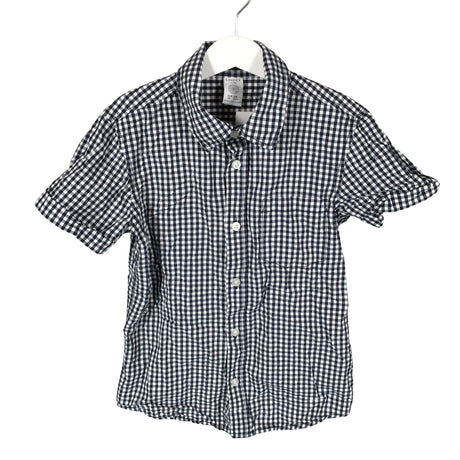Unisex Lindex - Collared shirt, size 122 - 128 - Blue ()