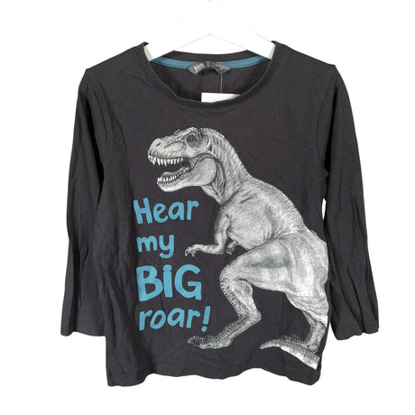 Unisex Lindex - Tricot shirt, size 110 - 116 - Gray ()