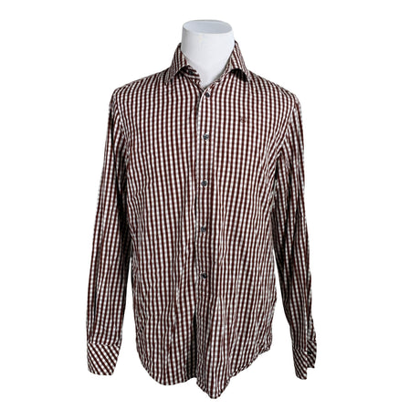 Unisex Cottonfield - Collared shirt, size XL - Brown ()