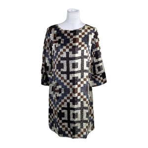 Unisex DAY Birger et Mikkelsen - Schiffon dress, size 38 - Beige (2)