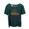 Unisex Adidas - Sports shirt, short sleeve, size 146 - 152 - Green ()
