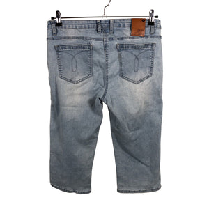 Unisex Ze-Ze - Capri jeans, size 40 - Light blue (2)