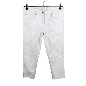 Unisex Ze-Ze - Capri jeans, size 42 - White (1)