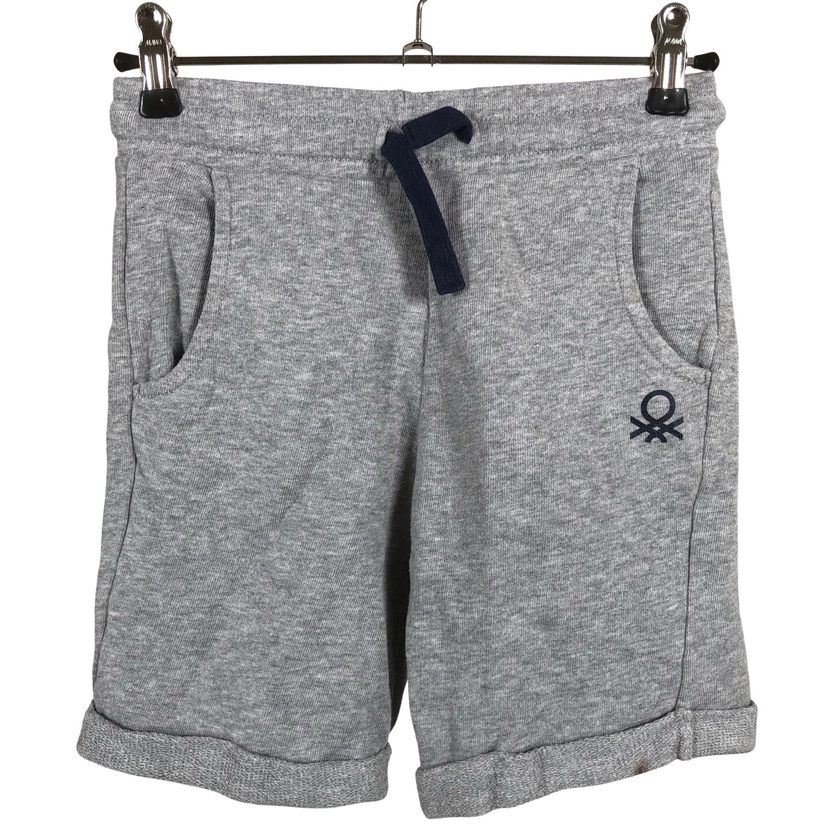 Unisex Benetton - Sweatshorts, size 116 - 122 - Gray (1)