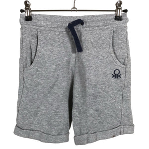 Unisex Benetton - Sweatshorts, size 116 - 122 - Gray (1)