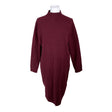 Unisex Massimo Dutti - Knit dress, size 40 - Wine red ()