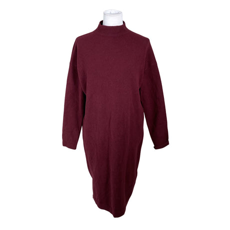 Unisex Massimo Dutti - Knit dress, size 40 - Wine red ()
