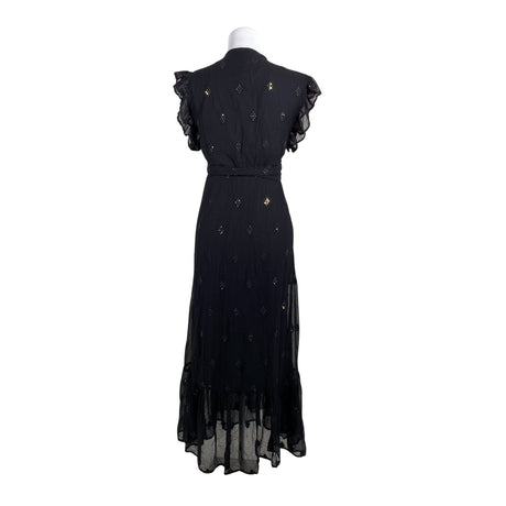 Unisex Gold&Silver Paris - Dress, size 38 - Black (2)