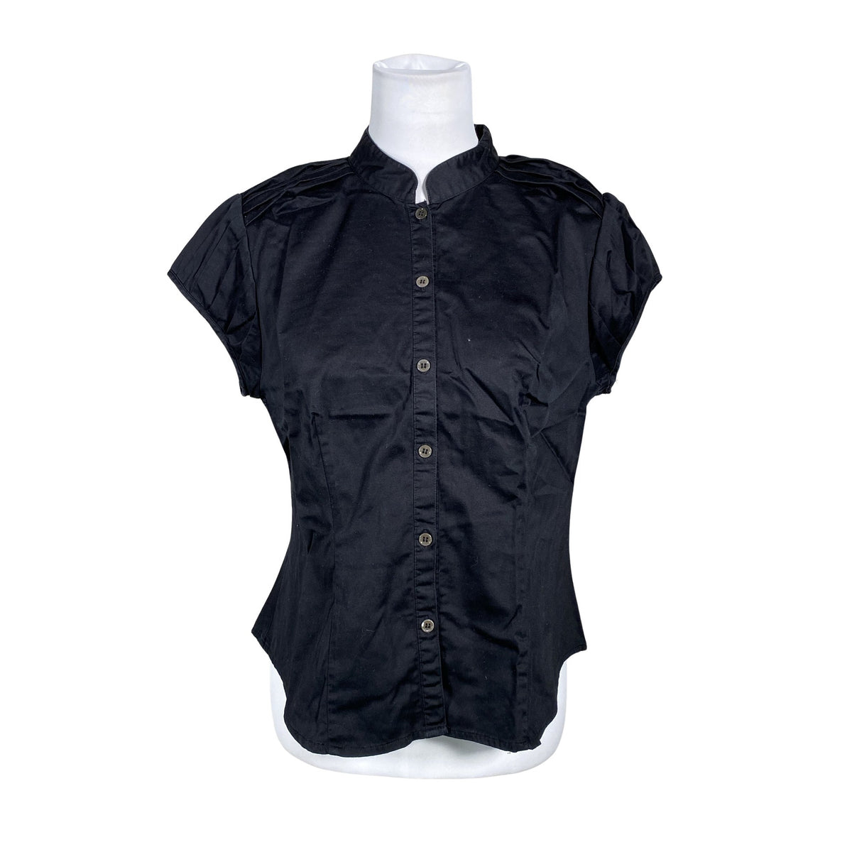 Unisex Kenneth Cole - Short-sleeved blouse, size 38 - Black (1)