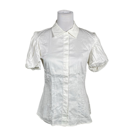 Unisex DKNYC - Short-sleeved blouse, size 38 - White ()