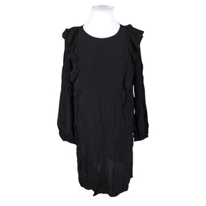Unisex Your Face - Schiffon dress, size 42 - Black (1)